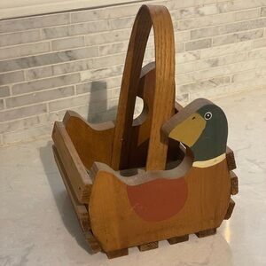 Vintage Duck Basket 🦆 made in USA
